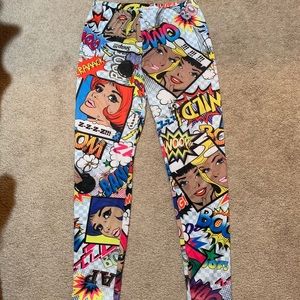 Comic Style Leggings
